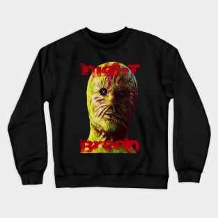 Button Face Crewneck Sweatshirt